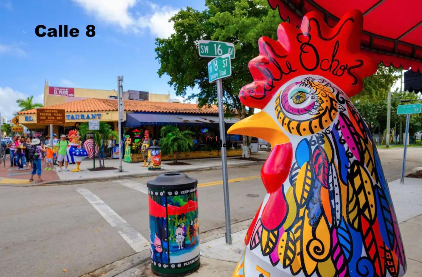 B1 Best Value On Private Bedroom With Private Bathroom In Little Havana, Miami Kültér fotó